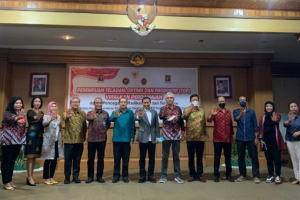 KABAN KESBANGPOL Hadiri Kegiatan BNPT, Perempuan TOP viralkan Perdamaian dalam Pencegahan Radikalisme dan Terorisme.