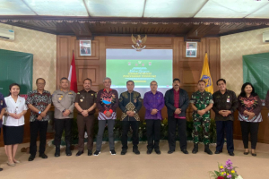 Badan KESBANGPOL Bali wakili Gubernur Bali hadiri Kegiatan BNPT RI dan FKPT Bali di Bajra Sandhi