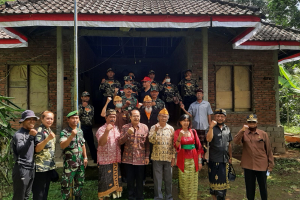 Kaban KESBANGPOL wakili Gubernur Bali Tinjau Monumen Markas Pahlawan di Dungun-Petang