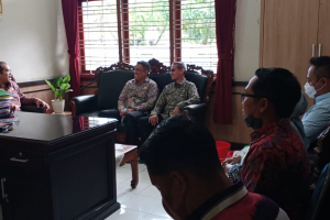 Kaban Kesbangpol Provinsi Bali menerima kunjungan Dirjen Imigrasi Kementerian Hukum dan HAM RI