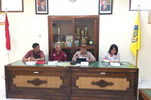 Kunjungan FPK Tomohon ke Badan KESBANGPOL Bali