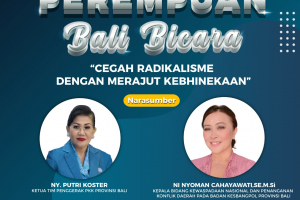 Badan KESBANGPOL sebagai Narasumber pada Perempuan Bali Bicara di Bali TV