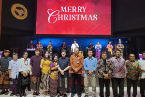 Kaban KESBANGPOL Bali hadiri Christmas Celebration di Nusa Dua