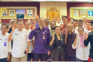 Koordinasi  Program  Kerja  FPK Provinsi Bali dengan Kabupaten/Kota se-Bali