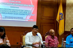 Menuju Sukses Pemilu Serentak 2024, Kesbangpol Laksanakan Forum Komunikasi Sosial Politik