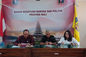 Koordinasi FKPT Bali dengan KESBANGPOL Bali