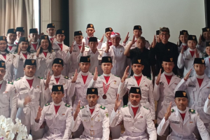 Pembinaan Ideologi Pancasila Bagi Paskibraka Tahun 2022, kerjasama BPIP dan KESBANGPOL Bali