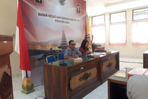 KESBANGPOL Bali laksanakan RAKOR Penanganan Konflik Sosial.