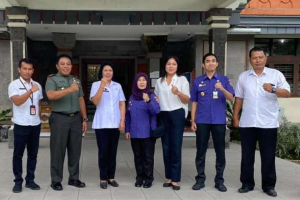 Kunjungan LEMHANNAS RI ke Badan KESBANGPOL Bali