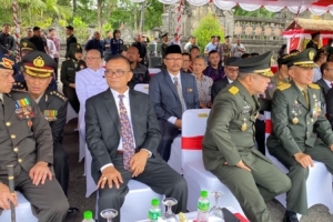 Kaban Kesbangpol Hadiri Upacara Peringatan HUT ke-78 TNI di Provinsi Bali