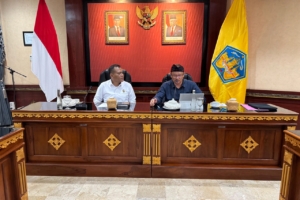 Kaban Kesbangpol Bali menerima Audensi Tim Kemenko Polhukam RI