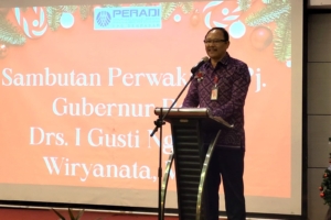 Kaban Kesbangpol Bali wakili Pj.Gubernur Bali Hadiri Perayaan Natal 2023 PERADI