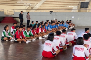 Tes Parade Seleksi Calon Paskibraka Kabupaten Klungkung Tahun 2024
