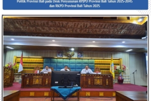 Kaban Kesbangpol Bali Sampaikan Rancangan Rencana Program Kegiatan Kesbangpol