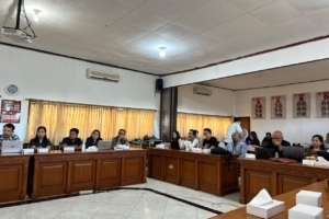 Rakor dan Pencermatan Laporan Audit Dana Kampanye Pemilu Tahun 2024