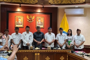 Kaban Kesbangpol Bali Turut Menerima Kunjungan DPD RI