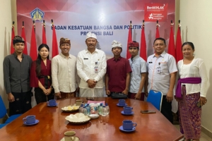 Kaban Kesbangpol Terima Audiensi Rumah Kebangsaan dan Kebhinnekaan Pasraman Satyam Eva Jayate
