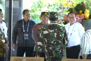 Pj. Gubernur Bali Dampingi Presiden RI Sambut Pimpinan Negara Peserta KTT WWF saat mengunjungi Tahura Ngurah Rai