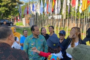Temu Wirasa dan Bhakti Sosial Ngrombo ke-38 di Badan Kesbangpol Bali
