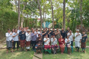 Badan Kesbangpol Bali Hadiri Coffee Morning Tahapan Pemilihan Serentak Tahun 2024 di Denpasar