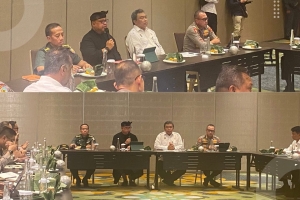 Kaban Kesbangpol Bali Paparkan langkah-langkah Pemprov Bali dalam Membina Ormas yang Terafiliasi dengan Premanisme.