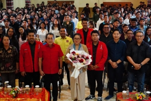 Ny. Putri Koster Menjadi Keynote Speaker dalam Dialog Kebangsaan 2025 : “Pancasila Menjawab Tantangan Zaman”