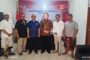 Kaban Kesbangpol Bali Terima Audensi PBMB