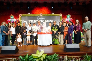 Ibu Putri Koster Apresiasi Teater Mini, Strategis Bangun Karakter Anak Lewat Seni.