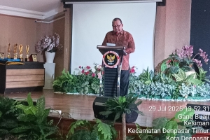 Kaban Kesbangpol Bali Bacakan Sambutan Gubernur Bali pada “SUDARA” 2025