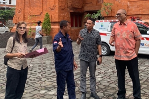 Tim PSBS Kesbangpol Bali Laksanakan Monitoring ke Gereja Paroki Katedral Denpasar