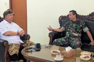 Tingkatkan Sinergitas Kogabwilhan II dan Pemprov Bali, Kaban Kesbangpol Terima Kunjungan Waasintel