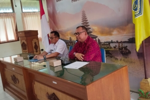Kaban Kesbangpol Bali Buka MONEV Forum Komunikasi P4GN