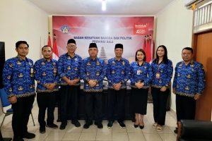 Kaban Kesbangpol Bali Terima Kunjungan Kanwil Kemenag Bali Bahas Harmony Award Tahun 2025