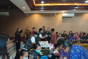 Badan Kesbangpol Gelar Test Urine Sebagai Wujud Pelaksanaan P4GN