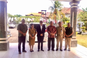 Kunjungan Anggota Komite I Bidang Hukum dan Badan Akuntabilitas Publik DPD RI Utusan Provinsi Bali ke Badan Kesbangpol Bali
