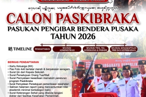 Seleksi Terbuka Calon Pasukan Pengibar Bendera Pusaka Tahun 2026