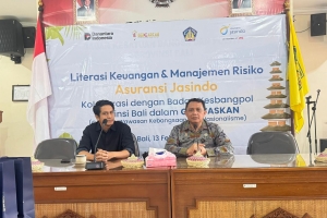 Kesbangpool Bali Gandeng Jasindo, pada Kegiatan GERWASKAN 2