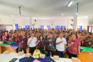 Sosialisasi Pencegahan Radikalisme dan Kriminalitas, Kesbangpol Bali Sasar Pelajar SD dan SMP di Kuta Utara