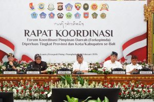 Gubernur Koster Pimpin Rakor Forkopimda tingkat Provinsi serta Kota/Kabupaten se-Bali, Perkuat Penanganan Sampah dan Tata Kelola Pariwisata