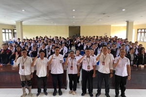 Kesbangpol Bali sasar SMK N 1 Bangli Sosialisasikan Pencegahan Radikalisme, Kriminalitas dan Bullying