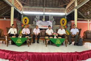 Kesbangpol Bali Edukasi Ratusan Pelajar di SMAN 1 Semarapura pada Sosialisasi Pencegahan Radikalisme dan Kriminalitas/Bullying