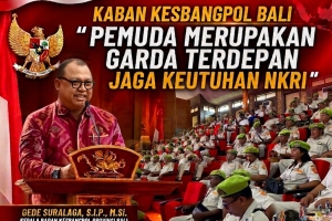Kaban Kesbangpol Bali “Pemuda Merupakan Garda Terdepan Jaga Keutuhan NKRI”