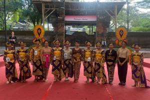Pelajar SMP Bali Tampilkan Energi dan Karakter Tari Teruna Jaya dalam Ajang Bulan Bung Karno VIII 2026